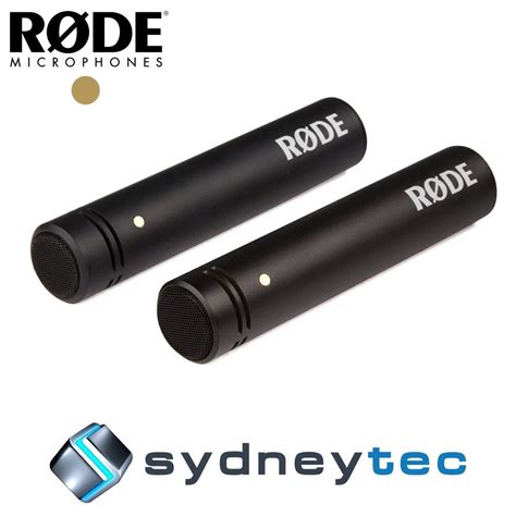 New Rode M5 Matched Pair M5MP 1/2" Compact Condenser Microphones 6988130031436 | eBay