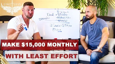 How To Make 15 000 Per Month Flipping Real Estate Contracts Youtube