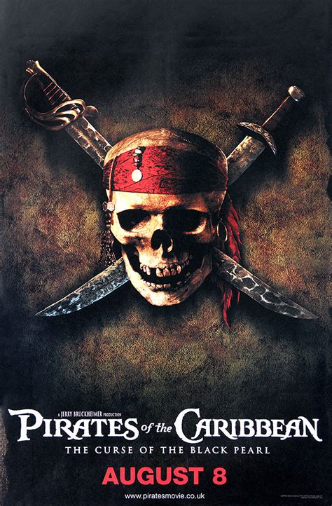 Pirates of the Caribbean poster - The Curse of the Black Pearl ...