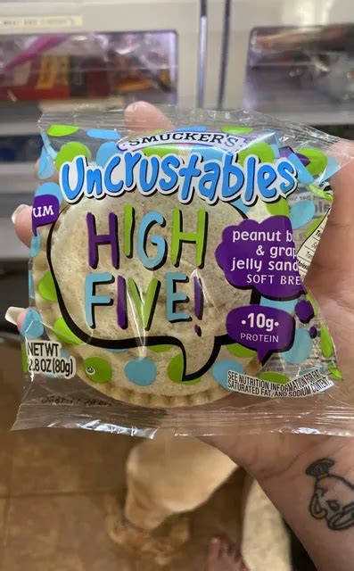 Is It Peanut Free Smuckers Uncrustables High Five Peanut Butter