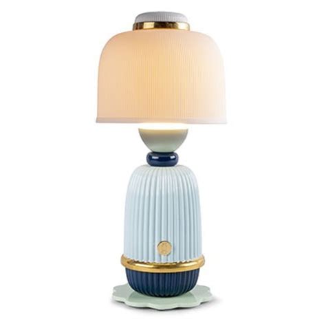 Лампа “Кокеши” (голубая) - купить фарфор по цене 66000 ₽ | LLADRO