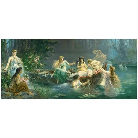 Maidens Bathing Von Hans Zatzka Auf Artnet