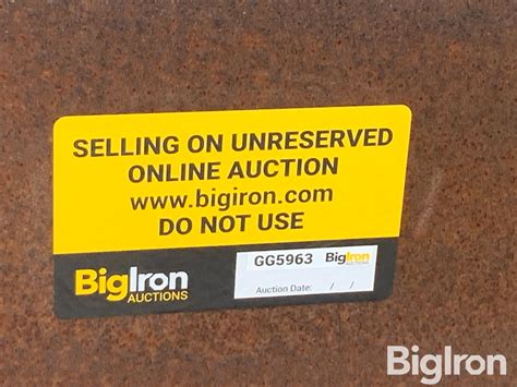 Iron Bigiron Auctions