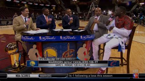 Charles Barkley Talks To Draymond Green About Kicking People Live