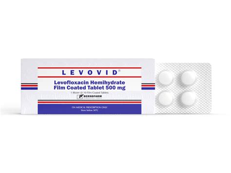 Levofloxacin Hemihydrate Tablet 500 Mg