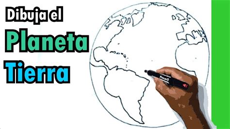 Aprende A Dibujar Facil Dibujo Del Planeta Tierra Globo Terraqueo