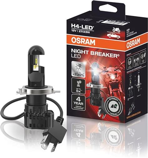 Osram Night Breaker H Led F R Motorr Der Bis Zu Mehr Helligkeit