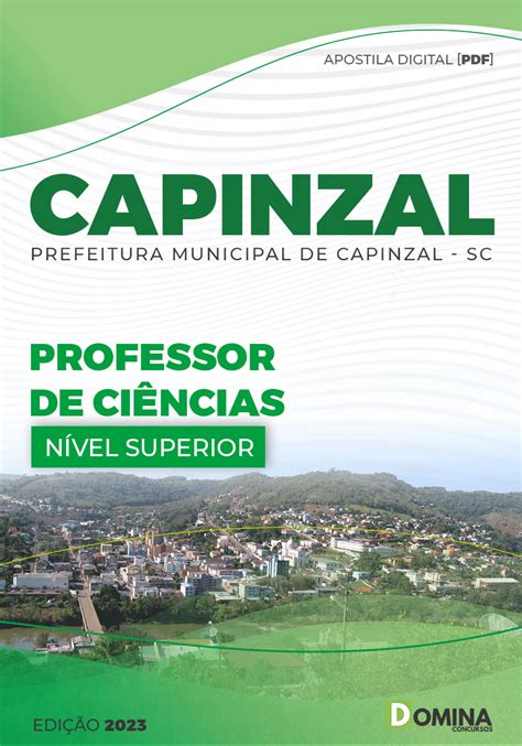 Apostila Digital Pref Capinzal Sc Professor Ci Ncias