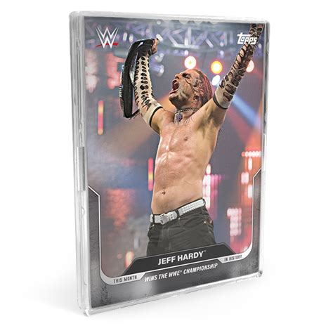 Topps This Month In Wwe History Wrestling Checklist Set Info Print Runs