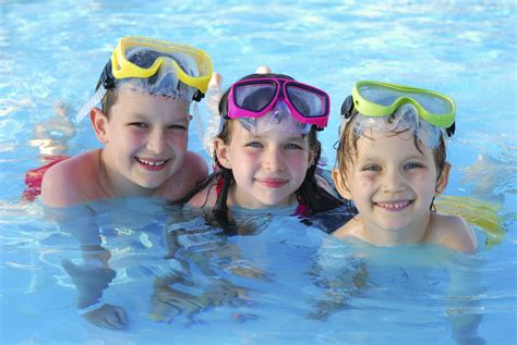 kids in swimming pool - Westport House