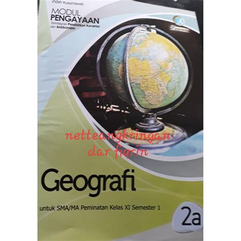 Jual Lks Geografi Peminatan Kelas Xi Sebelas Sma Ma Semester