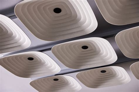 Coloured Acoustic Ceiling Tiles Shelly Lighting