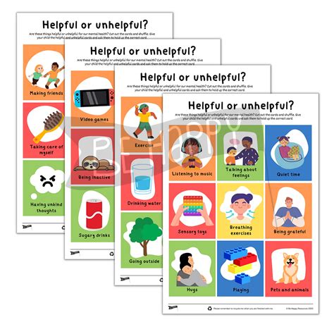 Helpful or Unhelpful? - Be Happy Resources