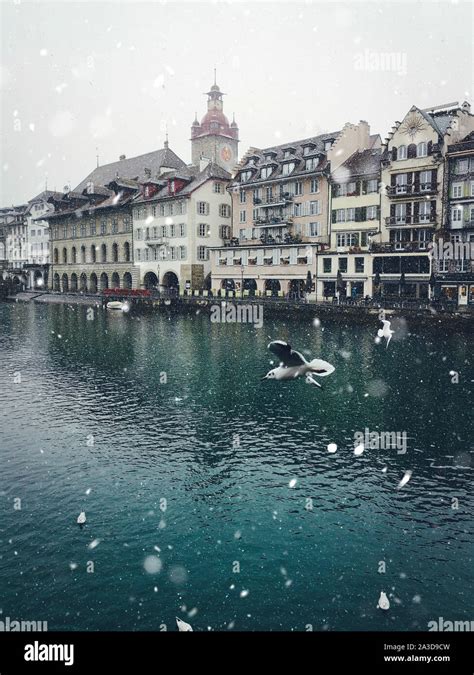 Lucerne in winter. Switzerland. Travel concept Stock Photo - Alamy