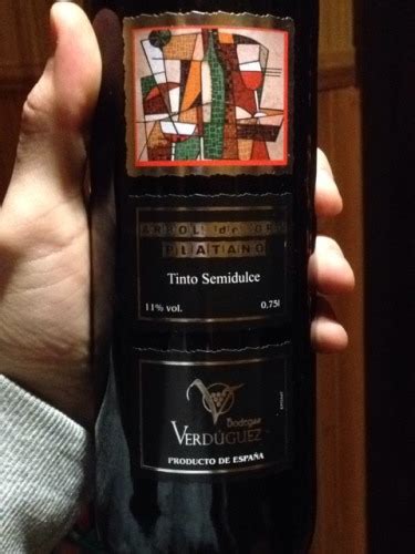 Bodegas Verduguez Arbol De Oro Platano Tinto Semidulce Vivino Brasil