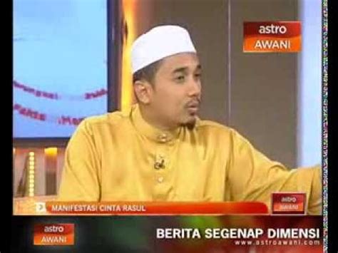 Analisis Awani Manifestasi Cinta Rasul Video Dailymotion