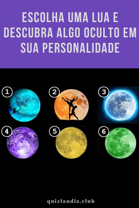 Escolha Uma Lua E Descubra Algo Oculto Em Sua Personalidade