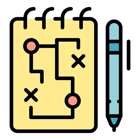 Icono De Gesti N De Riesgos Esquema Vector Plan De Negocios Seguridad