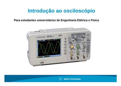 PDF Introdução ao osciloscópio EAW DOKUMEN TIPS