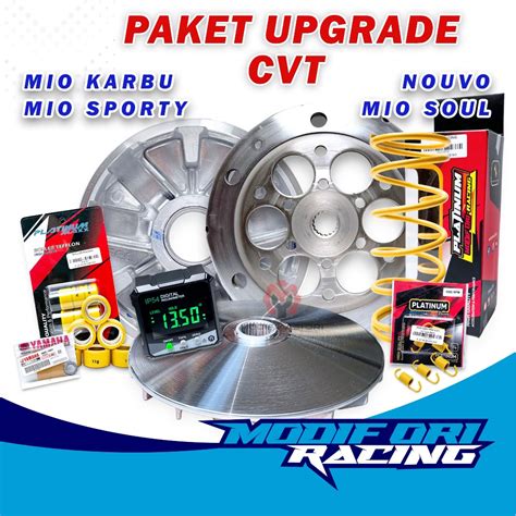 Jual Mio Sporty Kirian Mio Paket Cvt Mio Karbu Pulley Bubut Mio Lw