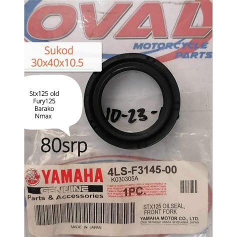 Front Fork Oil Seal For Stx Old Nmax Fury Barako Shopee