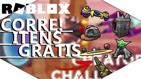 ROBLOX COMO PEGAR TODOS OS ITENS GRATIS DO EVENTO CREATOR CHALLANGE