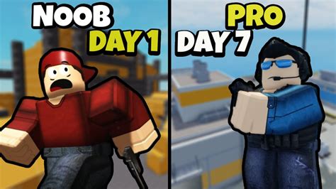 I Became A Roblox Arsenal Pro In 1 Week YouTube