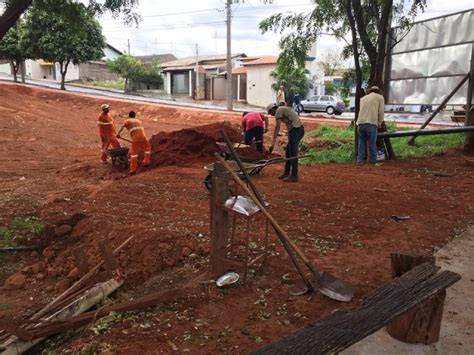 Avenida Dos Arnaldos Ganha Rea De Lazer Prefeitura De Fernand Polis