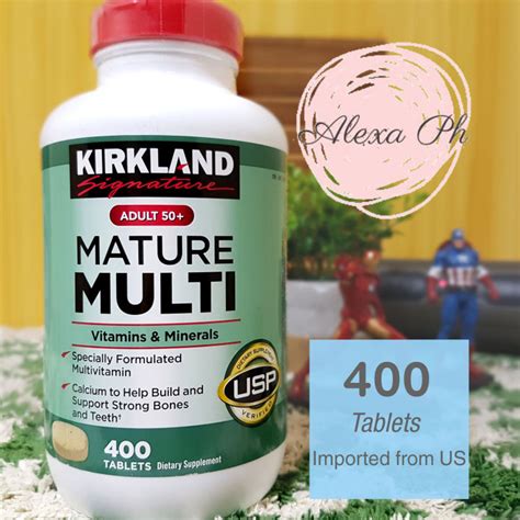 EXPIRATION JUNE 2025 Kirkland Signature Adult 50 Mature Multi