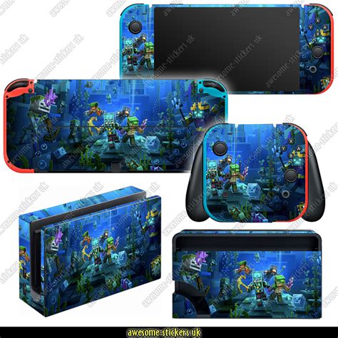 Nintendo Switch OLED skins 013 - MINECRAFT - Awesome Stickers UK