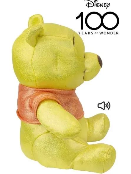 Peluche Disney Winnie The Pooh Glitter Con Suono 28 Cm Peluche