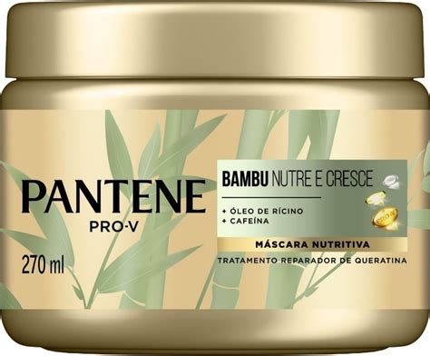 M Scara Capilar Pantene Bambu Nutre Cresce Beleza Na Web