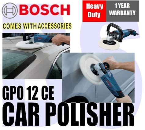 Bansoon Bosch Gpo Ce Professional Polisher Car Polisher Comes With