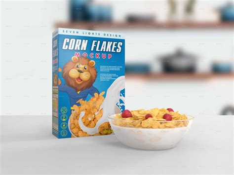 22 Best Free Cereal Box Mockup PSD Template For Packaging