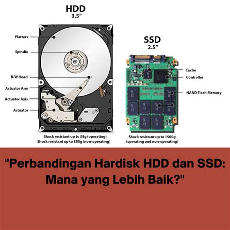 Perbandingan Hardisk Hdd Dan Ssd Mana Yang Lebih Baik Algorista