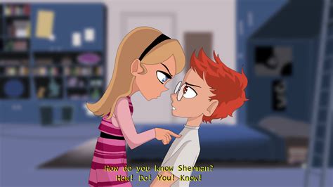 Mr Peabody And Sherman Penny And Sherman Kiss