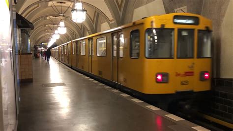 U Bahn Berlin Bahnhof Heidelberger Platz Youtube