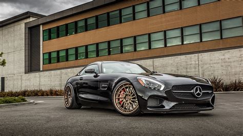 Black Mercedes Benz Coupe Car Mercedes Amg Gt Hd Wallpaper Wallpaper Flare