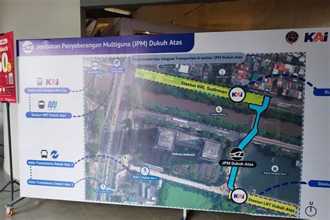 Foto Menjajal JPM Dukuh Atas Hemat Waktu Dan Tenaga Dari Stasiun MRT