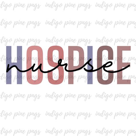 Hospice Nurse PNG, Hospice Nurse SVG, Hospice Pastel, Sublimation ...