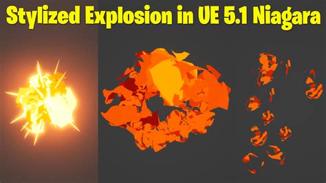 Stylized Explosion In Unreal Engine 5 1 Niagara Tutorial CGOW