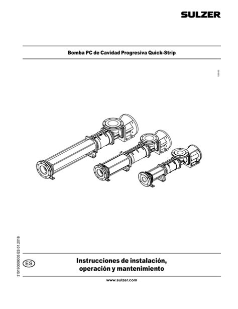 Instrucciones De Instalaci N Operaci N Y Mantenimiento