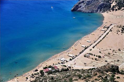 Ρόδος Rhodosrhodesrodos Tsampika Beach The Breathtaking View From