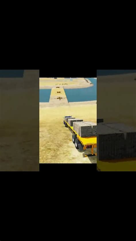 IMPOSSIBLE Descent, Truck try Stunt – BeamNG Drive #Shorts