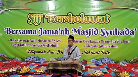 Istiqomah Siji Bersholawat Ngaji Kitab Fathul Qorib Al Mujib Oleh Kh