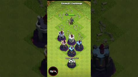 Max Archer Queen Vs All Level Wizard Tower Can He Survive Clash