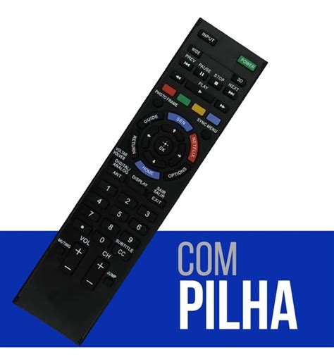 Controle Remoto Sony Bravia Rm Ya008 Original MercadoLivre