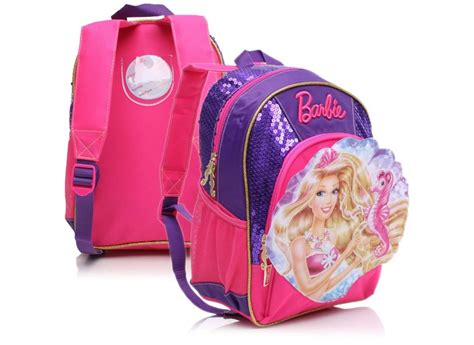 Mochila Escolar Sestini Barbie 16 Litros Barbie Sereia das Pérolas