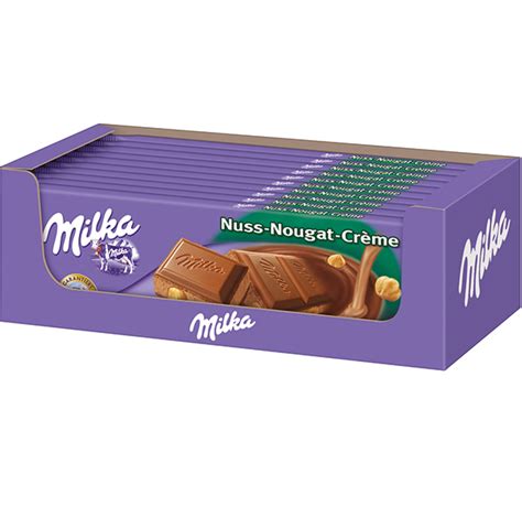 S Waren Versandkostenfrei Milka Nuss Nougat Cr Me G Display