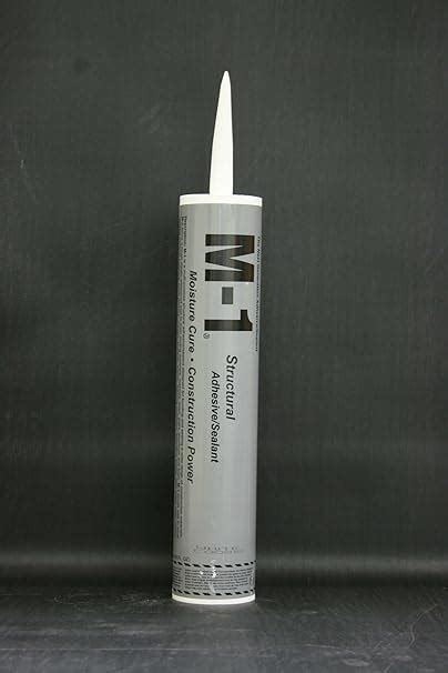 Chemlink M 1 Structural Adhesive Sealant 10 1 Oz Cartridge Gray Case